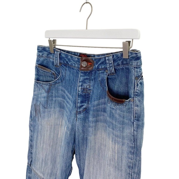 Shift made with Kevlar Reinforce Denim Mens 32 Motorcycle Jeans - Picture 3 of 16